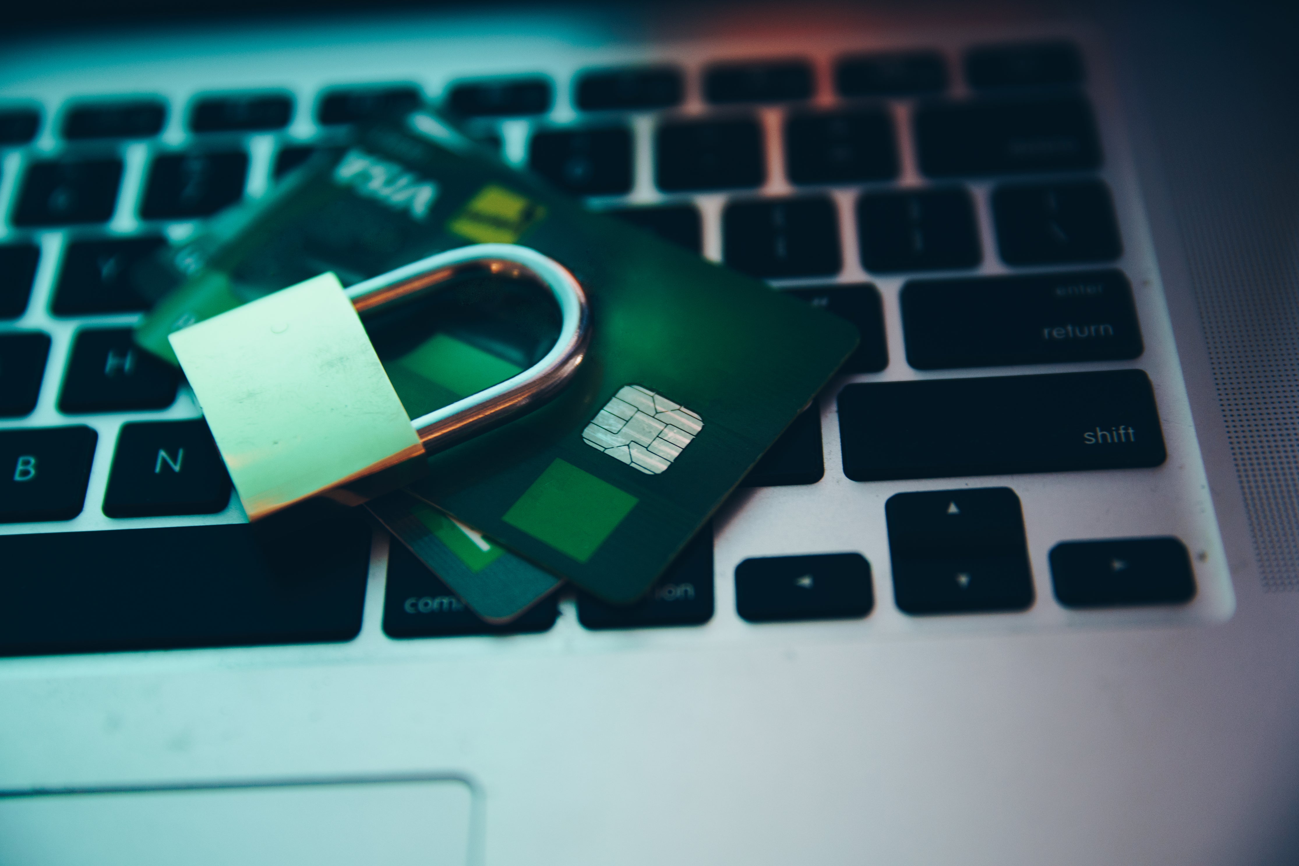 Secure payment protection on computer screen